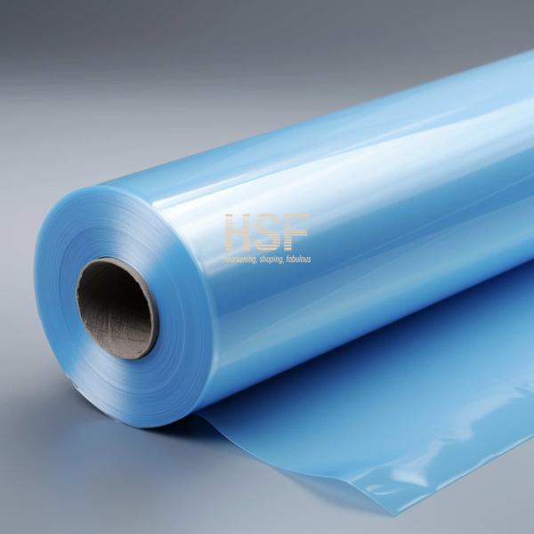 120uM Opaque Blue Low Density Polyethylene Film Used In Medical Applications
