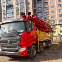 Camion de béton usagé Sany à vendre SYM5445THB couleur rouge à Changsha