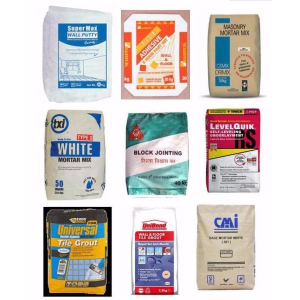 10-20T per hour automatic dry mortar plant For cement sand mixing and packaging