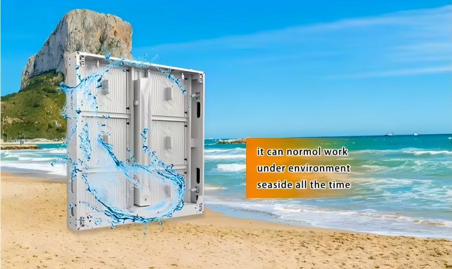 Front Service Aluminum LED Display/outdoor led screen