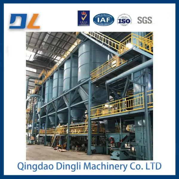 GS Clay Sand Type Cooling Belt Machine