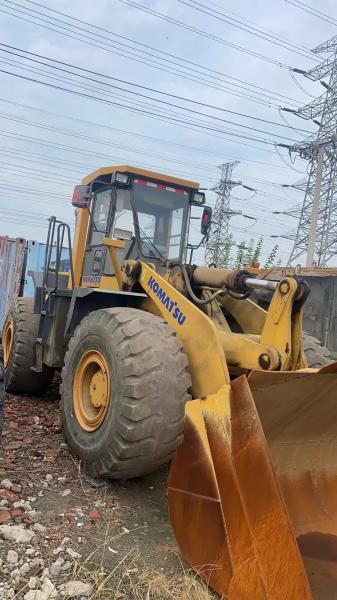 KOMATSU470 Second Hand Wheel Loaders WA4708M0 Model 5.20m3 Bucket Capacity