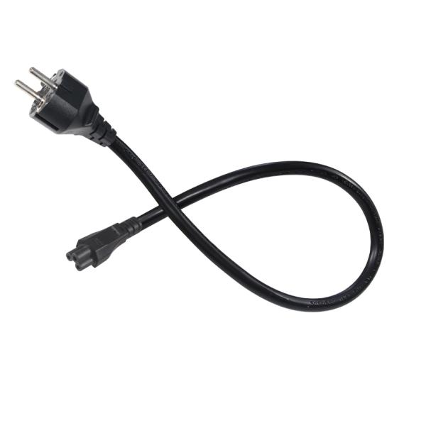 EU Schuko à C5 câble d'alimentation 3 noyau 1.5M 250V pour adaptateur d'ordinateur portable