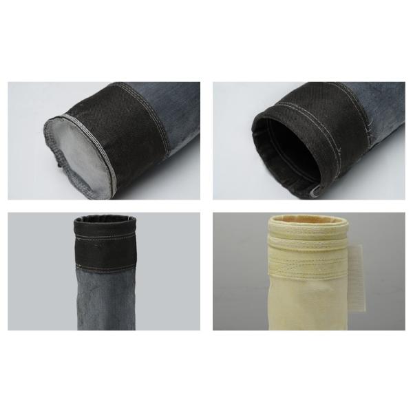 Ссыпанный алкали цедильного мешка мембраны стеклоткани PTFE пряжи высокотемпературный свободный