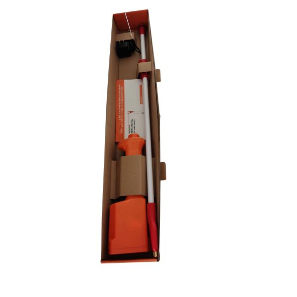84cm Electric Cow Prodder 4.2V Orange IP67 Compact Cattle Prod Limited Duration