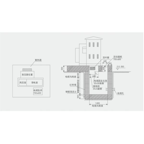 Prefab электрический компактный трансформатор 15kv подстанции IP43