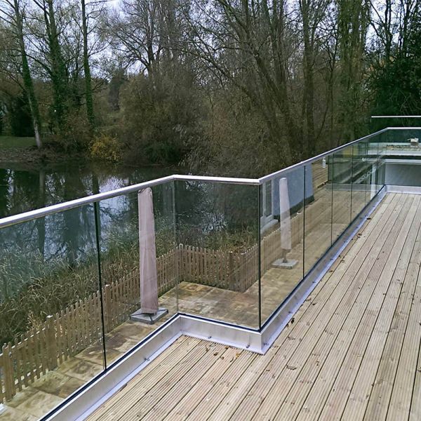 10/12mm Clear Tempered Railing Glass | For Curtain Wall, Stair, Hospital & Bathroom