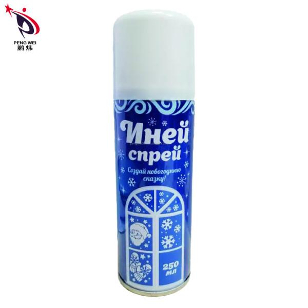 Christmas Tree Simulation Artificial Snow Spray White Color MSDS