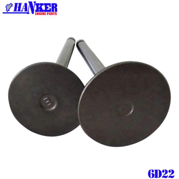 Mitsubishi 6D22 6D24 Intake Valve Exhaust Valve ME051063 ME051064 For SK400