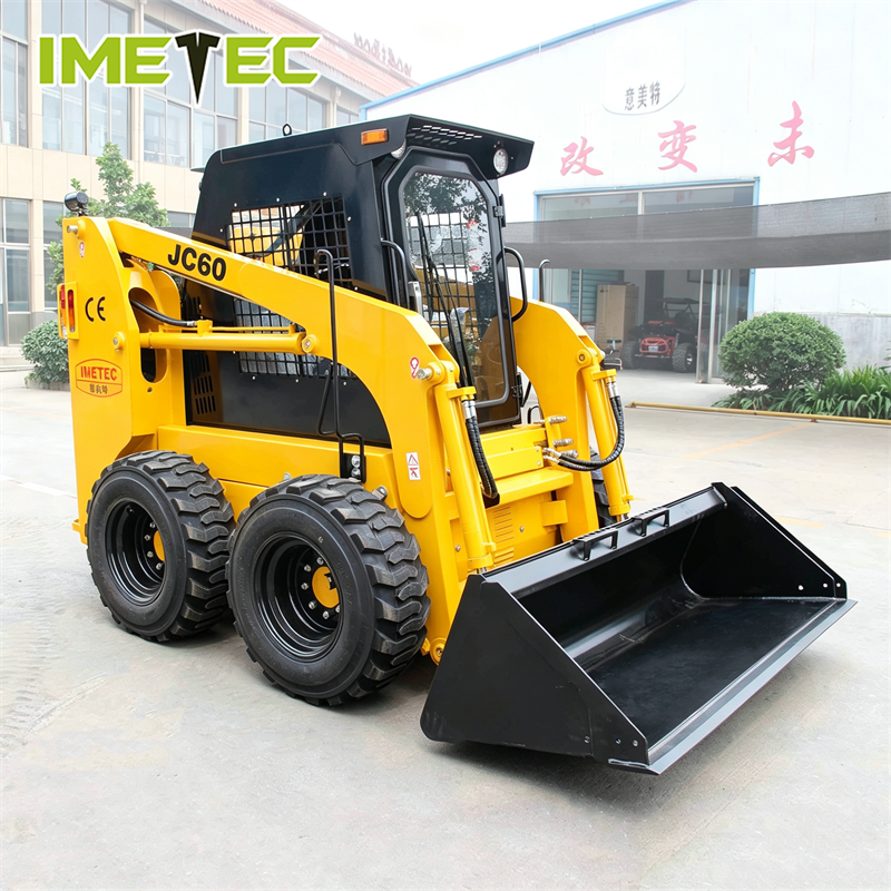Brand New Mini Skid Steer Loader with 850kg Rated Capacity and Quick Attach System for Narrow Space Operation