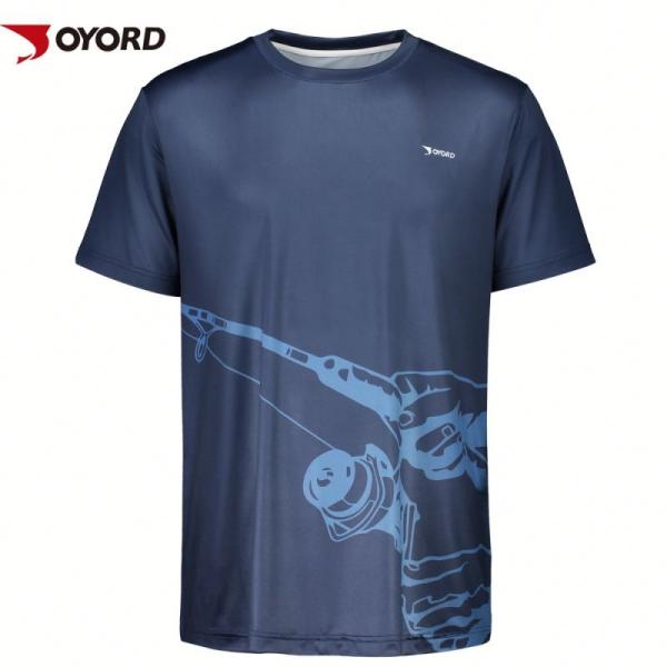 Fashionable  Long Sleeve Fishing Jersey 4 Ways Stretch Fit Skin Friendly Extra Large Size