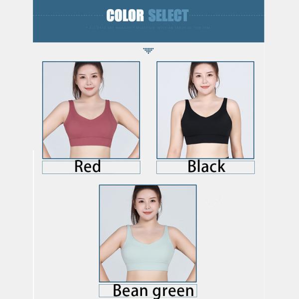 Подковообразное 4XL плюс one piece чашки бюстгальтера спорт размера влага Wicking полного Breathable