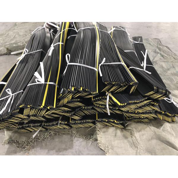 Protective L Shape PVC Rubber Stair Nosing Edge Trim for Slip Resistant Stair Treads