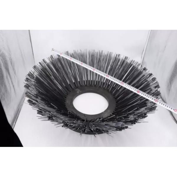 400*680mm Side Industrial Sweeping Brush , Power Sanitation Circular Street Cleaning Brushes