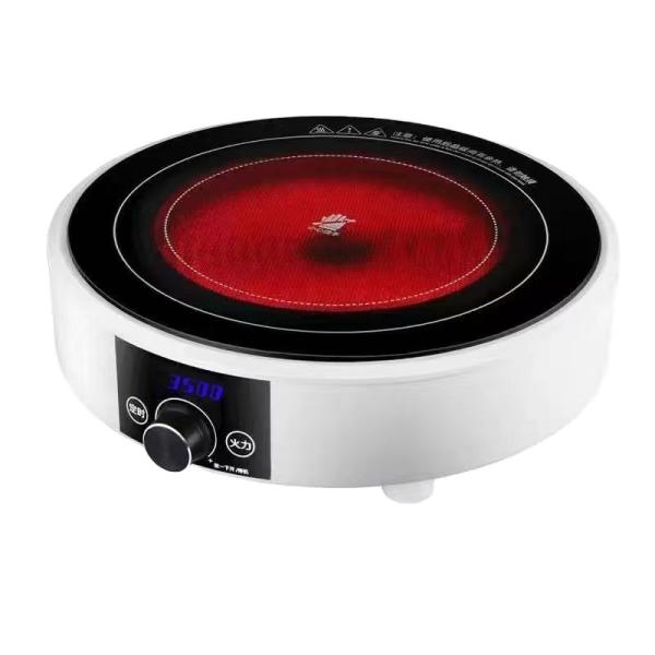 3500W Kitchen Used Commercial Electric Induction Cooktop with Sensor Touch Control