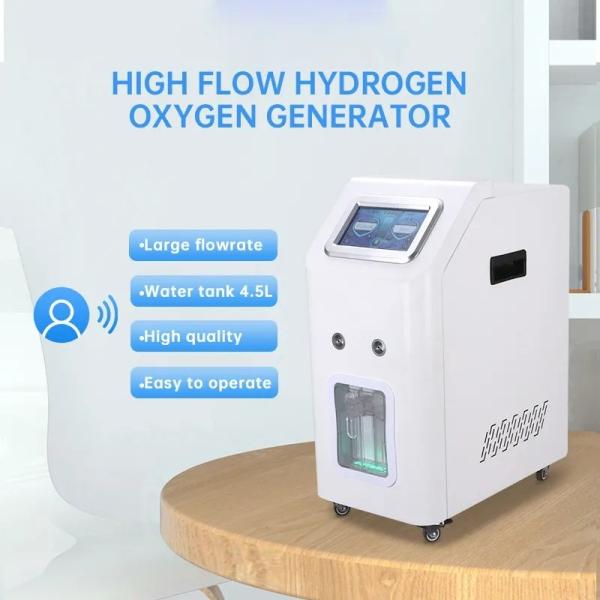 1500ml 3000ml 4500ml 6000ml Generador de hidrógeno portátil Generador de hidrógeno para respiración Máquina de inhalación de hidrógeno