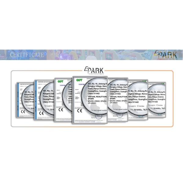 360 Degree Roation 9D VR Simulator Electric Platform Godzilla Shooting Game Machine