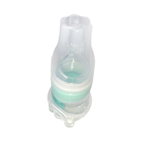 Portable Reusable BPA Free Silicone Baby Teether Big Bottle Baby Feeding