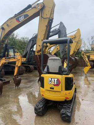Mini-excavadora de gatos de segunda mão, de bom desempenho, disponível a um preço justo.