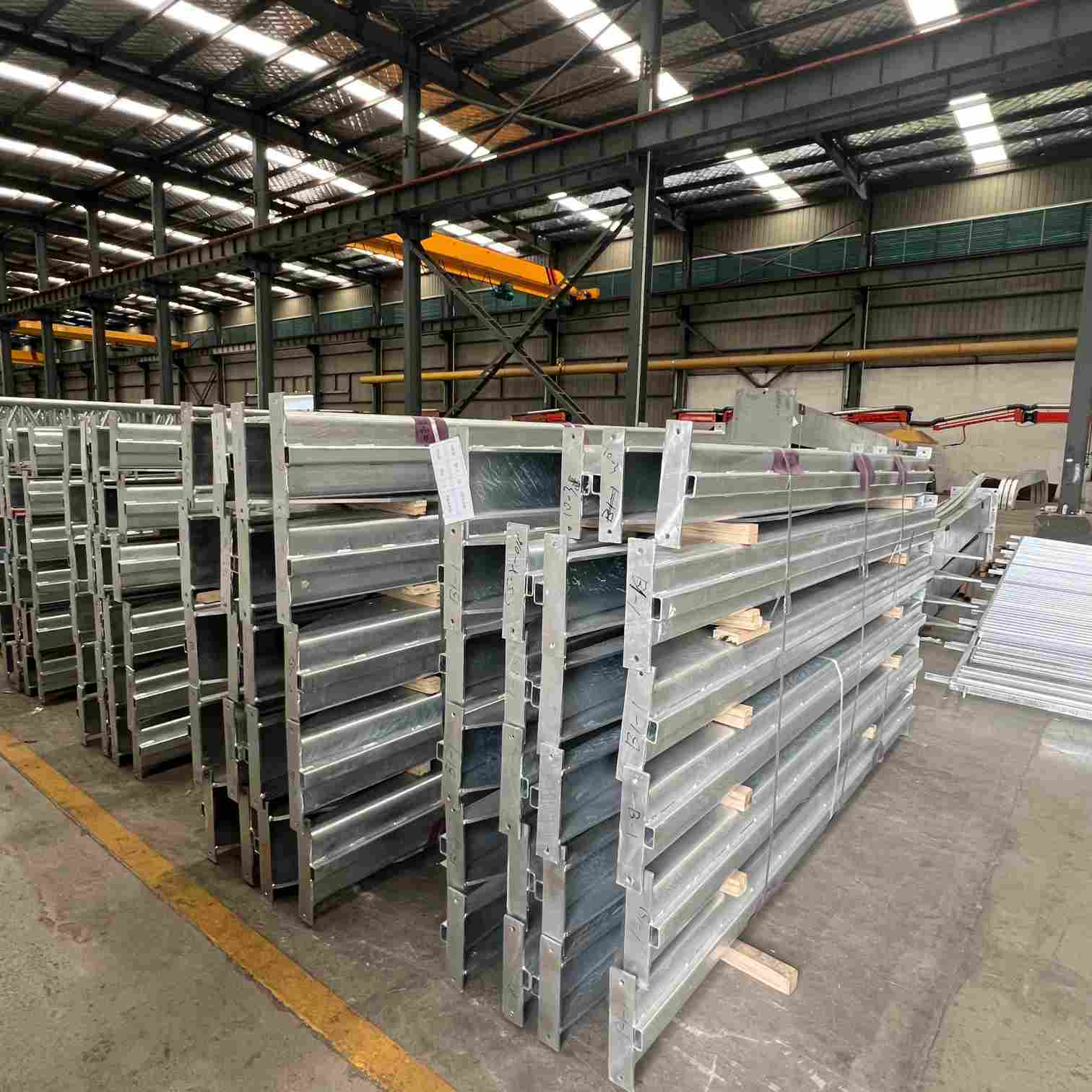 High Strength Prefabricated Steel Structure Warehouse Long Span Light Steel Structure Workshop