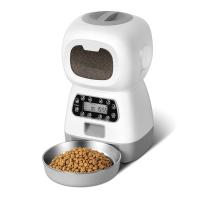 Dispensador automático de golosinas de gatos silencioso 2.4G Control de aplicación WiFi con grabación de voz