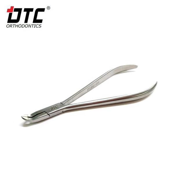 Longhandle Mini DTC Orthodontic Distal Ortho Light Wire Cutter Pliers 45 Degrees Standard