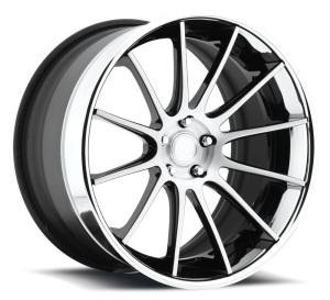 Gloss Black Windows Brushed Face Polished Lip for mustang wheels for audi rs7