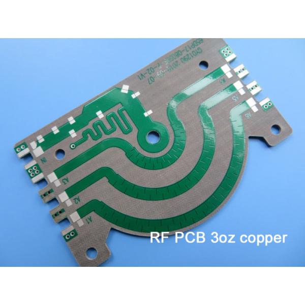 Плита доски 1.5mm PTFE PCB HASL неэтилированная 1up PTFE