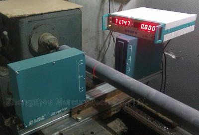 Instrumentos dos testes do calibre de medição do diâmetro do laser, da linha central e do diâmetro do rolo da borracha