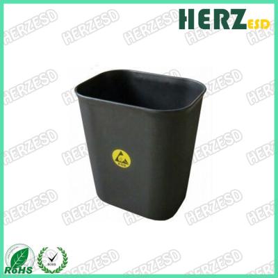 Baldes do lixo de 15L ESD/escala seguros 10e6 da proteção escaninho Waste aos ohms 10e9