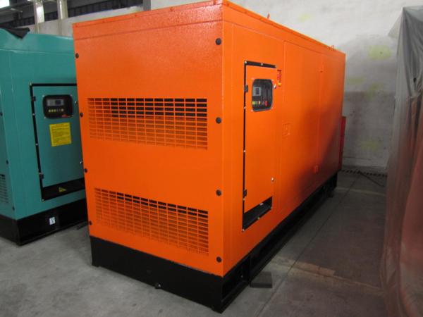 Cummins Water Cooled Diesel Electric Generator Silent Type 150KW / 188KVA