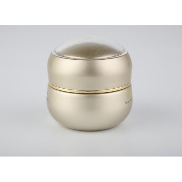 Hot Stamping Plastic Cap 100ml 120ml Glass Cosmetic Bottles Skincare Packaging Cream Jars