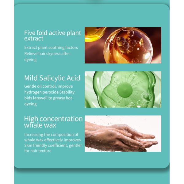 Développeur professionnel au peroxyde Crème oxydante pour cheveux naturels OEM/ODM