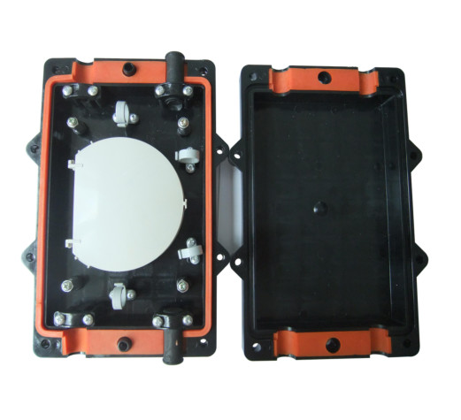 6 волокон максимальной емкости 96 закрытия соединения оптического волокна портов входа кабеля одиночных