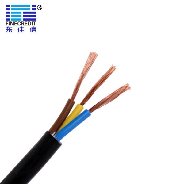 Fio flexível industrial Calibre de diâmetro de fios do condutor 10 do cabo 3 de SJT SJTW 500 Ft