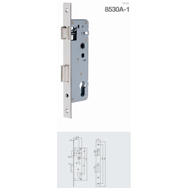 Тело замка Mortise нержавеющей стали финиша SNP SCP