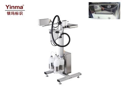 Industrial Inkjet Barcode Printers , Serial Number Printing Machine For Textile / Ceramics