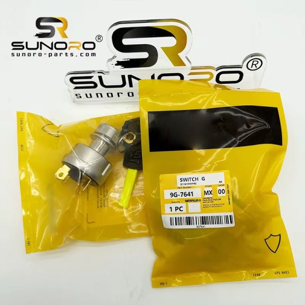 Excavator Parts 9G-7641 Ignition Switch 9G7641 Is Suitable for E320C D250E D300E