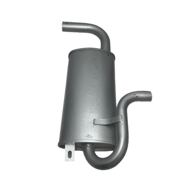 Steel Construction White Muffler for CPC(D)20-35 Forklifts and Agricultural Machinery Exhaust System