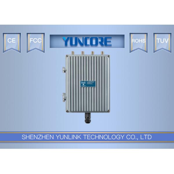 4 Antenna Connectors Outdoor Wireless Access Point , Dual Band 1200Mbps Outside Access Point