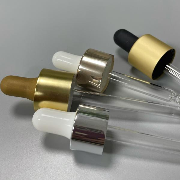 Shiny Gold Closure Cap 13/415 20/410 Dropper Tops For Essential Oils