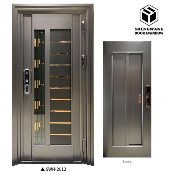 1220mm Aluminum Room Door Customized Color Sound Proof Interior Door