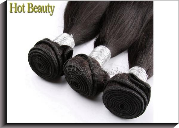 Raw Peruvian Human Hair Extension , No Chemical Cheap Hair Extension