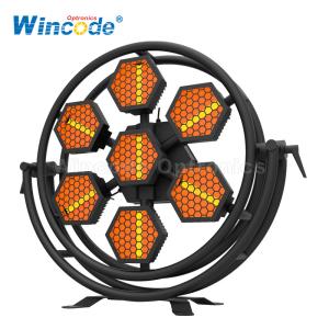 Os olhos instantâneos retros da luz 7 do efeito do diodo emissor de luz do