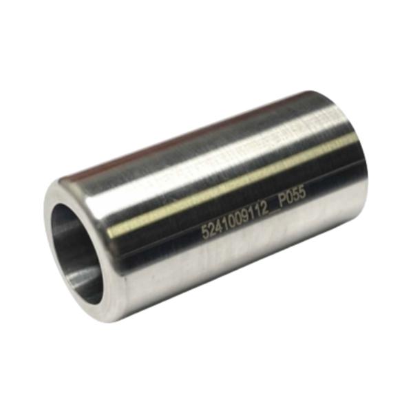 Componentes torneados de precisión CNC de aluminio con acabado anodizado negro