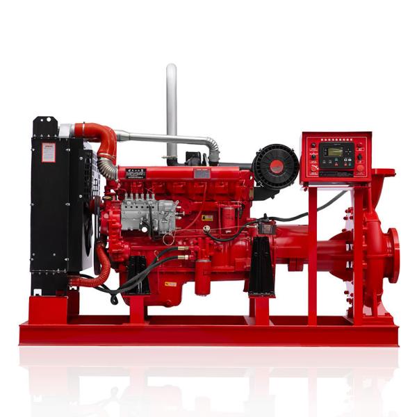 Diesel Engine Fire Pump Set Designed to Provide Fire Fighting Water Supply