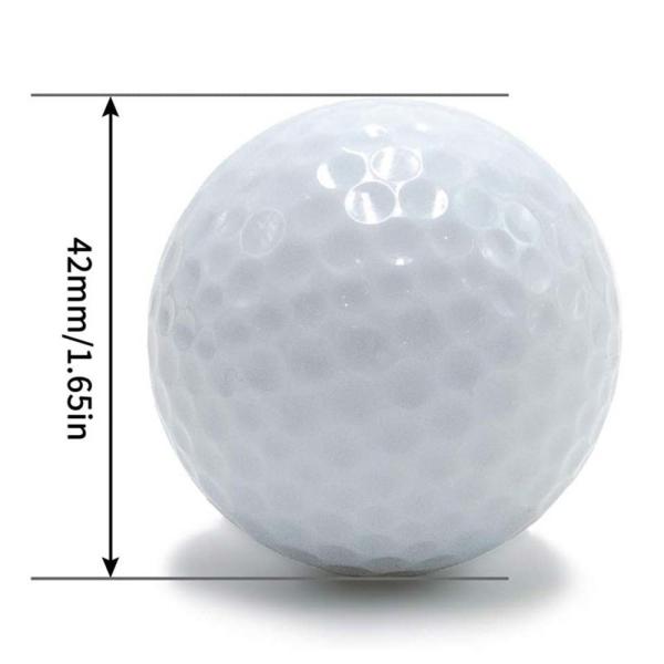 Sports Theme Customized Glow In The Dark LED Golf Balls for Men Women Kids
