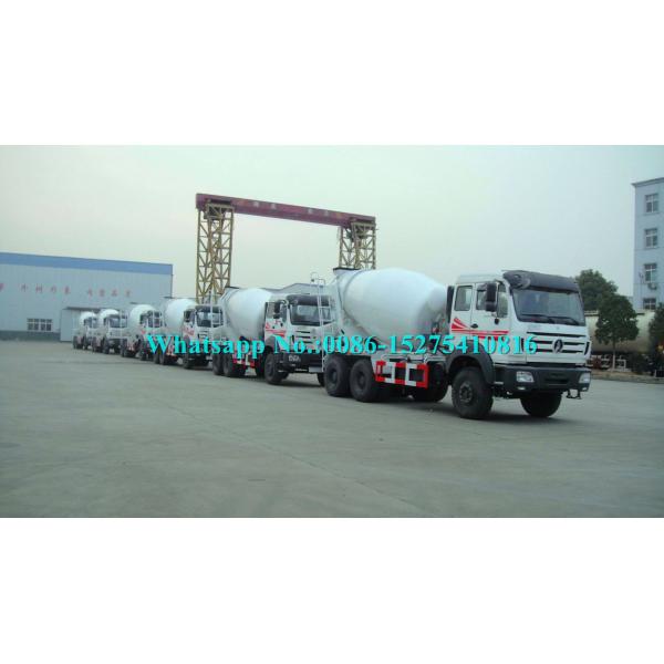 2638 380hp Beiben North Benz Brand New 6x4 10 wheeler 8cbm Concrete Cement Transit Mixer Truck for DR CONGO
