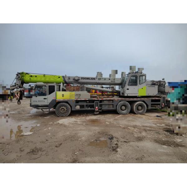 USED 2017 ZOOMLION 25 ton mobile crane Hydraulic Cranes Lever-operated control