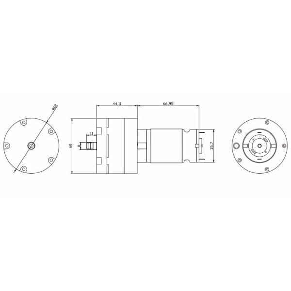 24V 12v dc Brushless Motor Micro Small Mattress Portable Motor Diaphragm high pressure electric mini air pump